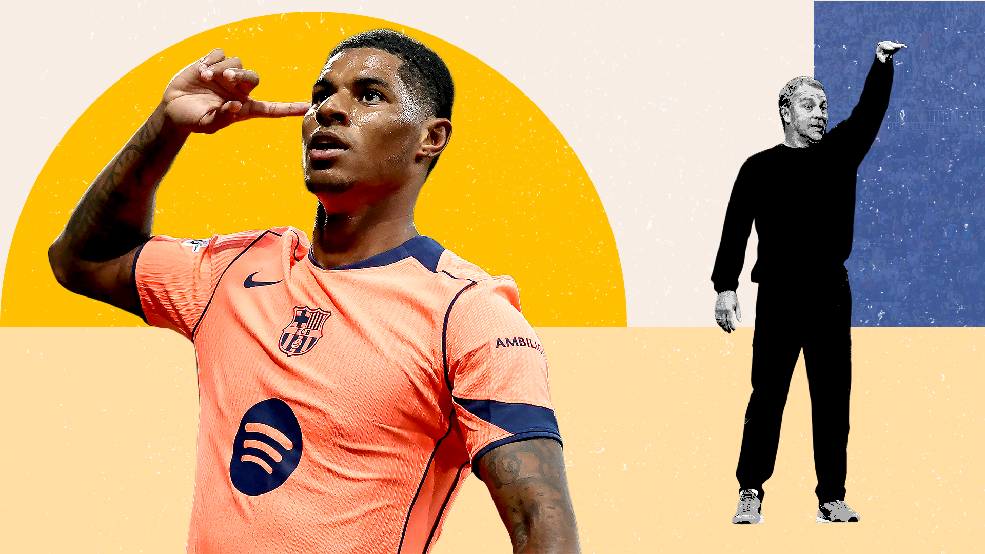 How Flick has revived Rashford&rsquo;s career at Barcelona